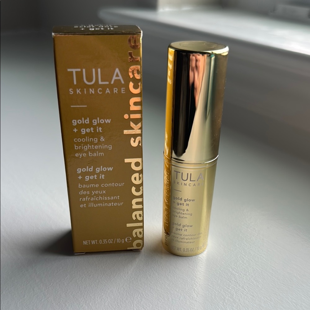 TULA Skincare Gold Glow Eye Balm